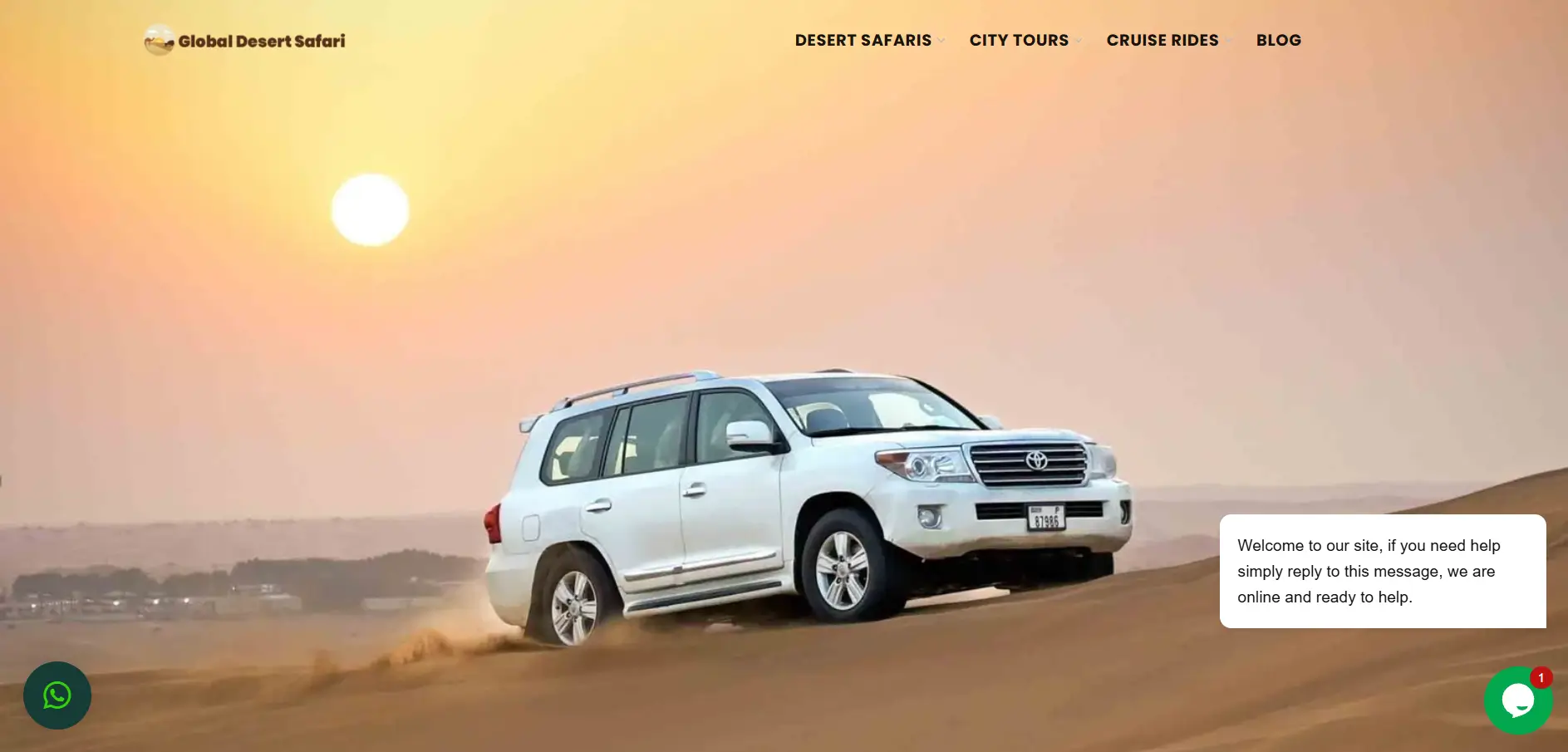 Dubai Desert Safari & Tours Platform